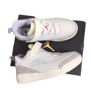 Nike Air Jordan Spizike Low Sail-University Red Sz 1Y